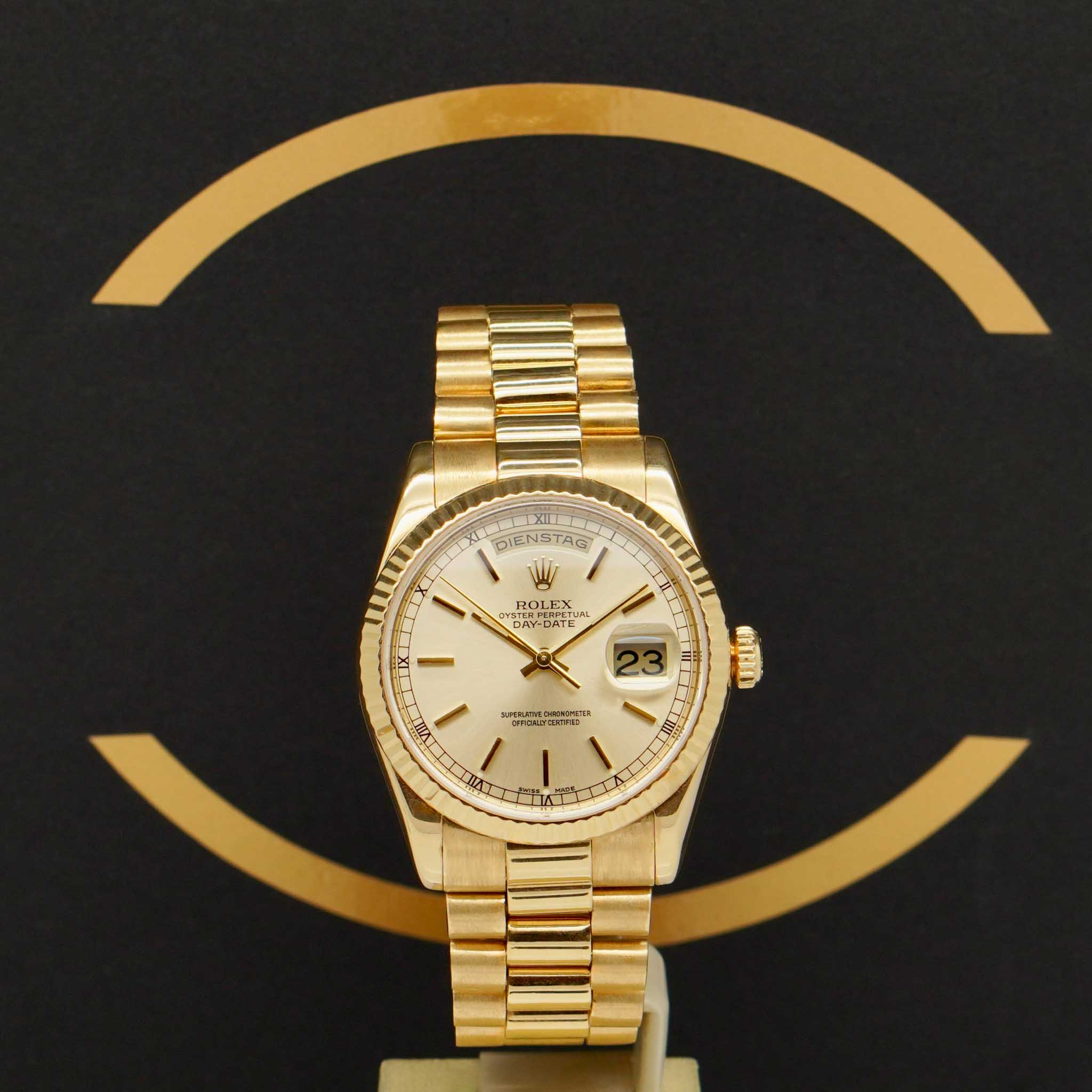 Rolex Daydate 36 - Ref: 118238 - 2004 - Fullset LC 100