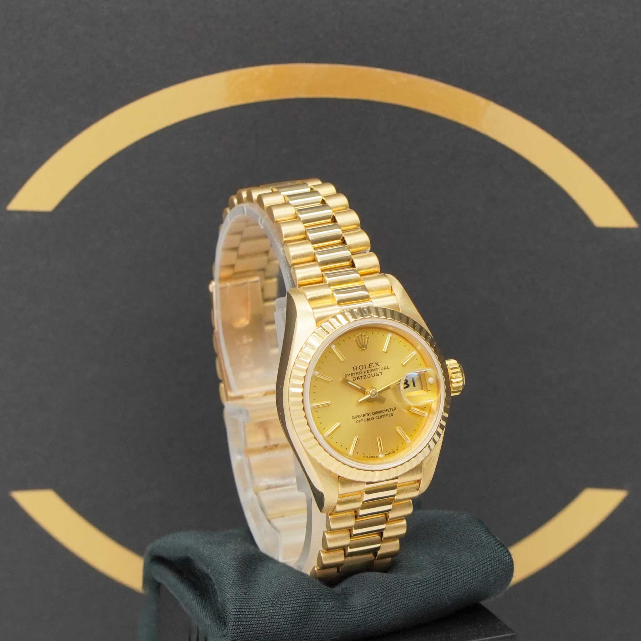 Rolex Lady Datejust Gold - Ref: 69178 - aus 1988 - Rolex Box