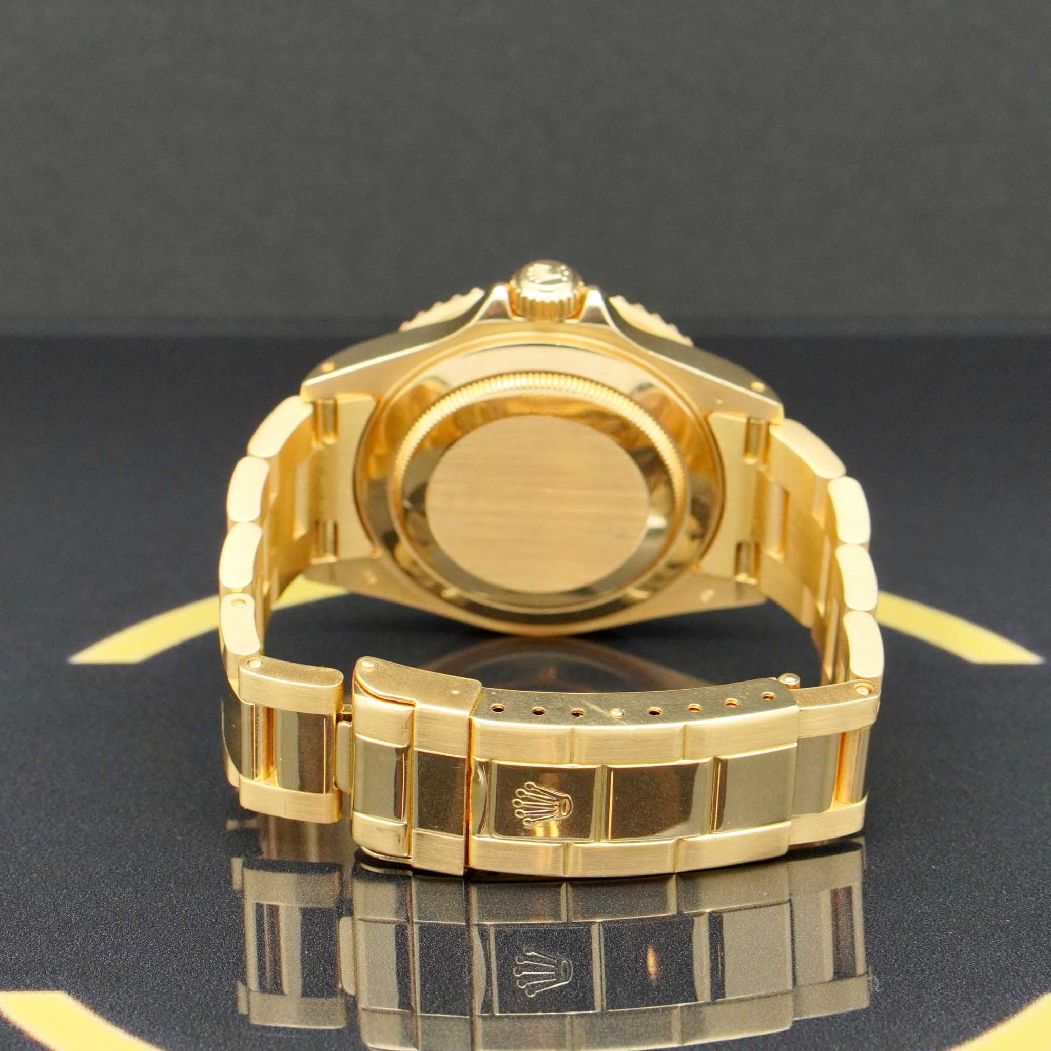 Rolex Submariner Gold - 16618 - aus 1991 - Rolex Box LC 100 EKR