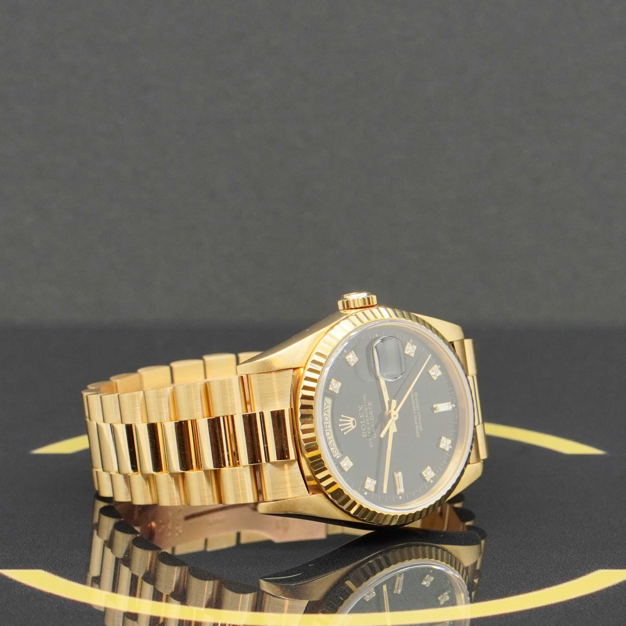 Rolex Day-Date 36 Dia - Ref: 18238 - aus 1991 - Rolex Box