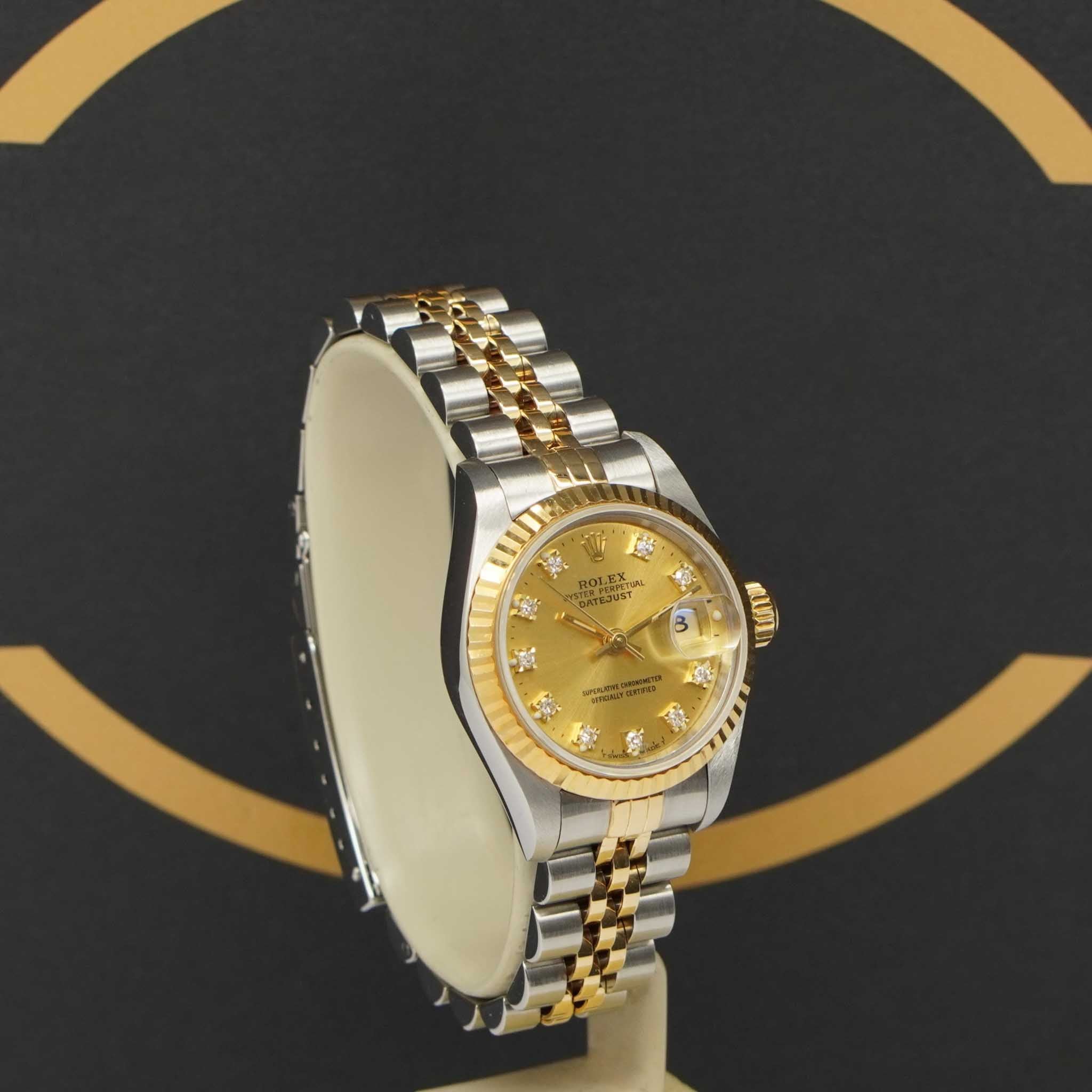 Rolex Lady Datejust 26 - Ref: 69173 - aus 1987 - Fullset