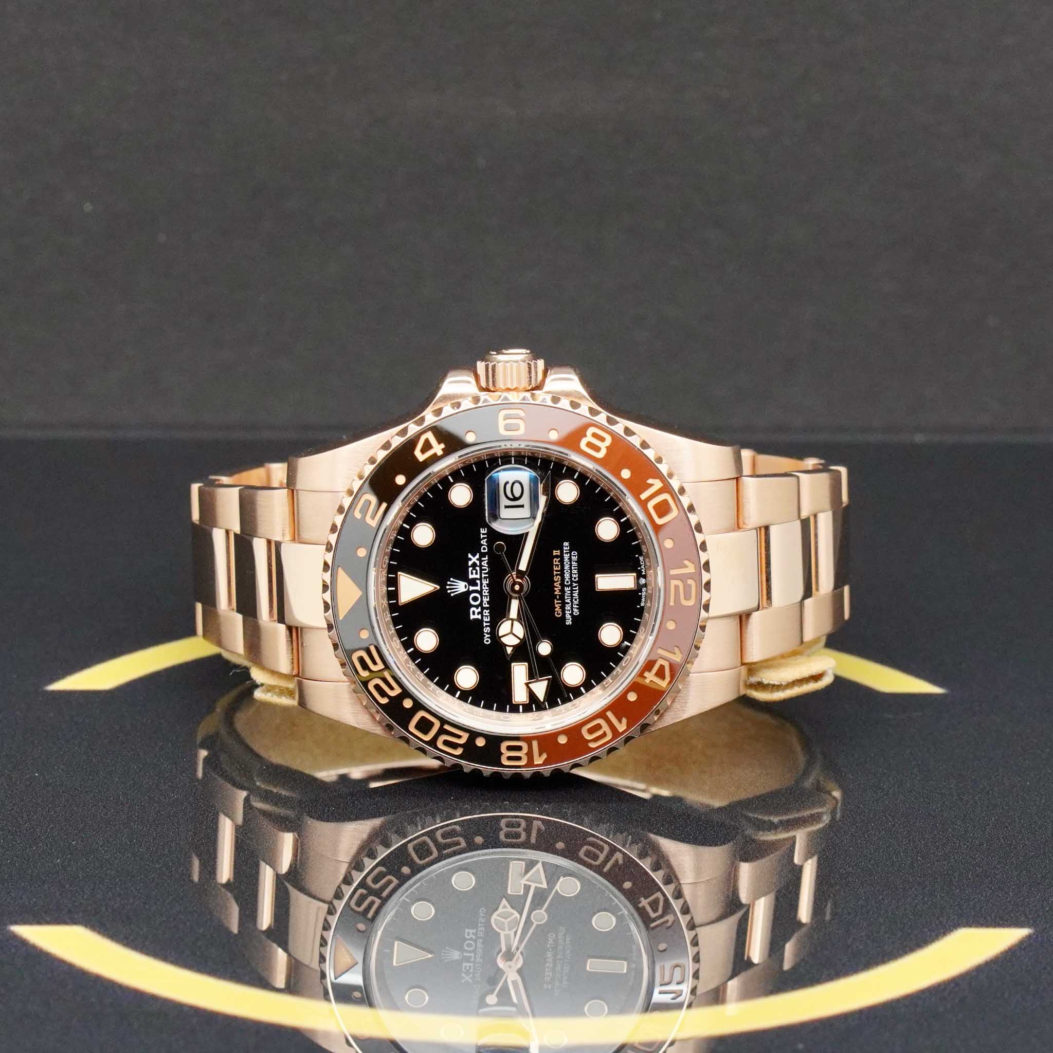 Rolex GMT Master II Rootbeer - Ref: 126715CHNR - aus 2022 - FULLSET