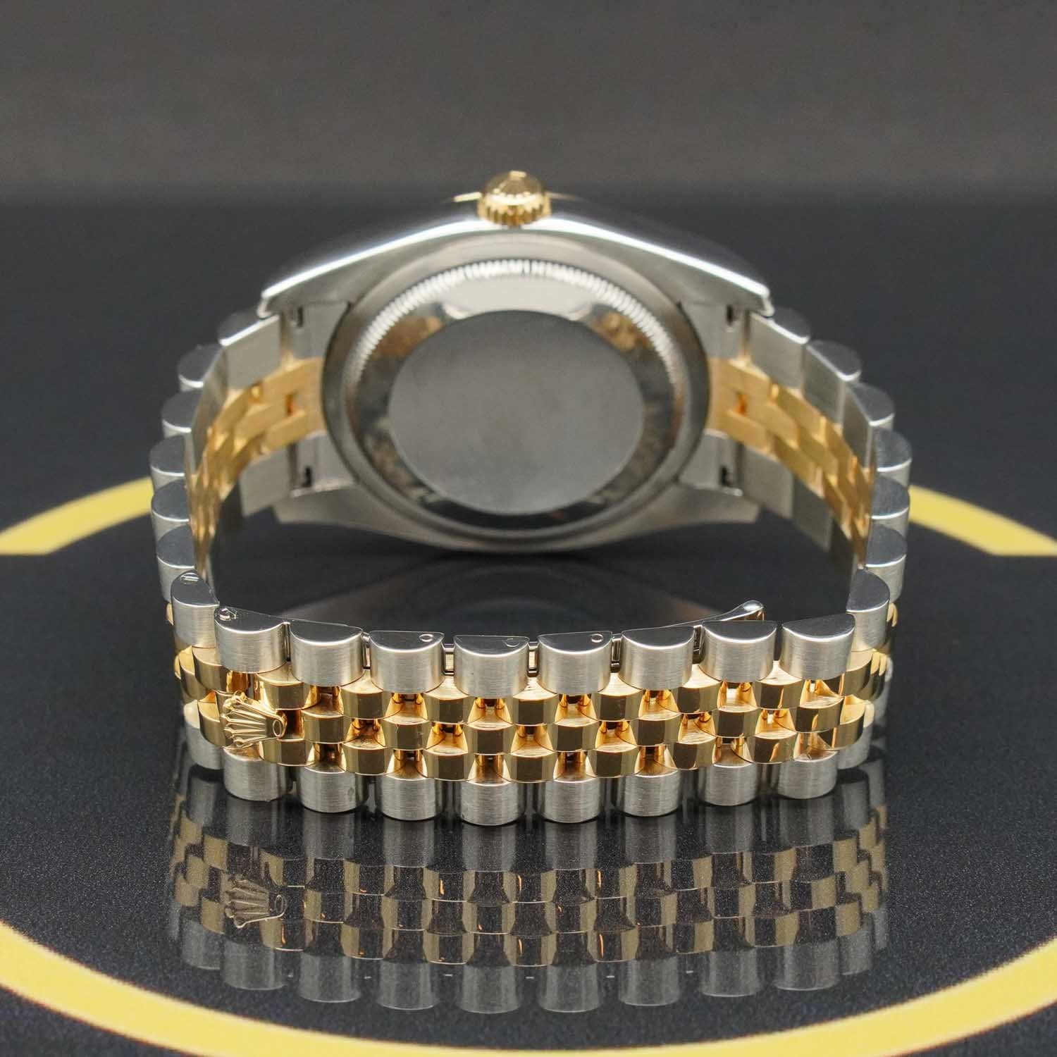 Rolex Datejust 36 S/G - 116233 - 2008 - Rolex Box & Karte