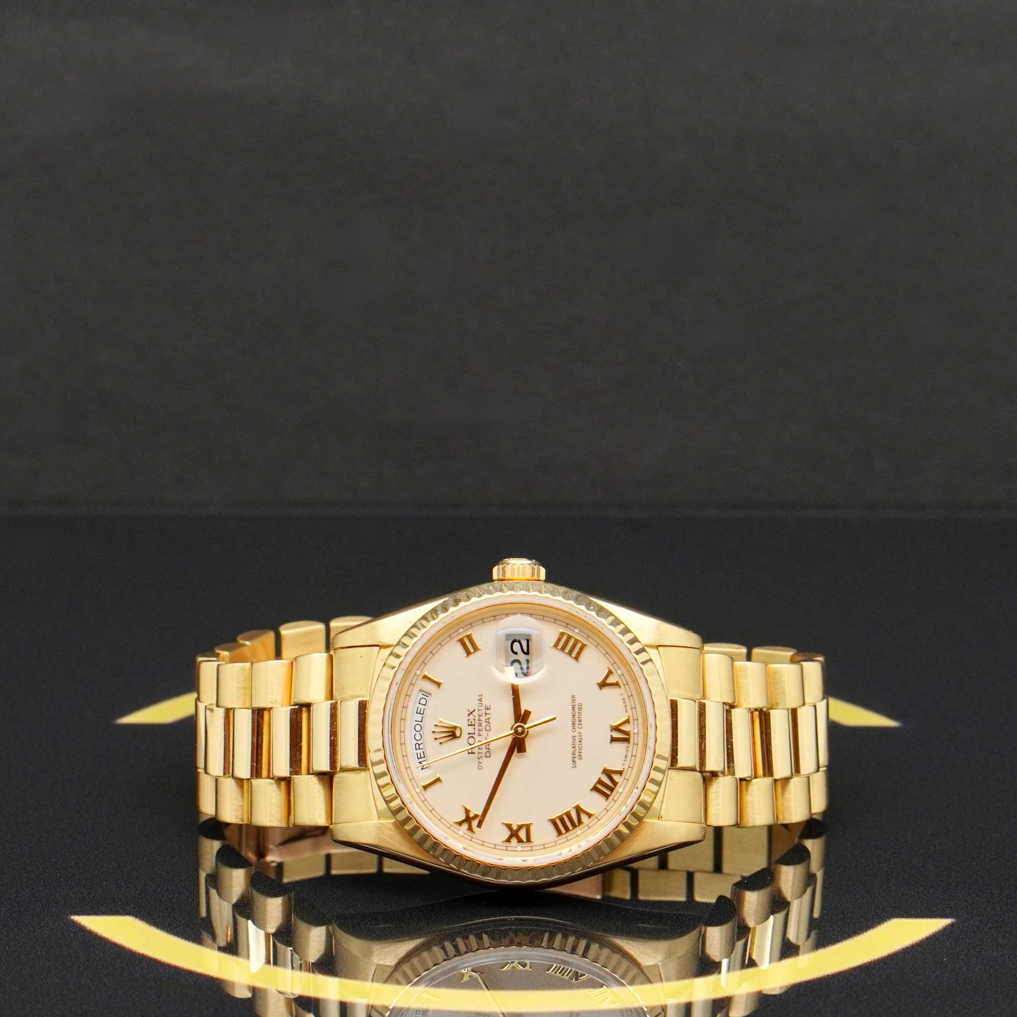Rolex Day-Date 36 Ref: 18238 - aus 1992 - FULLSET - Swiss Papers