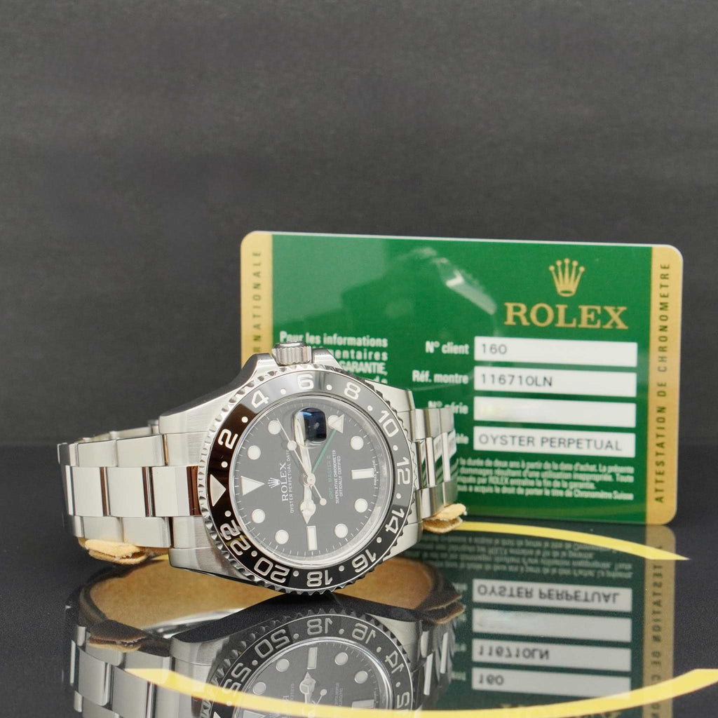 Rolex GMT-Master II Ref: 116710LN - aus 2012 - FULLSET