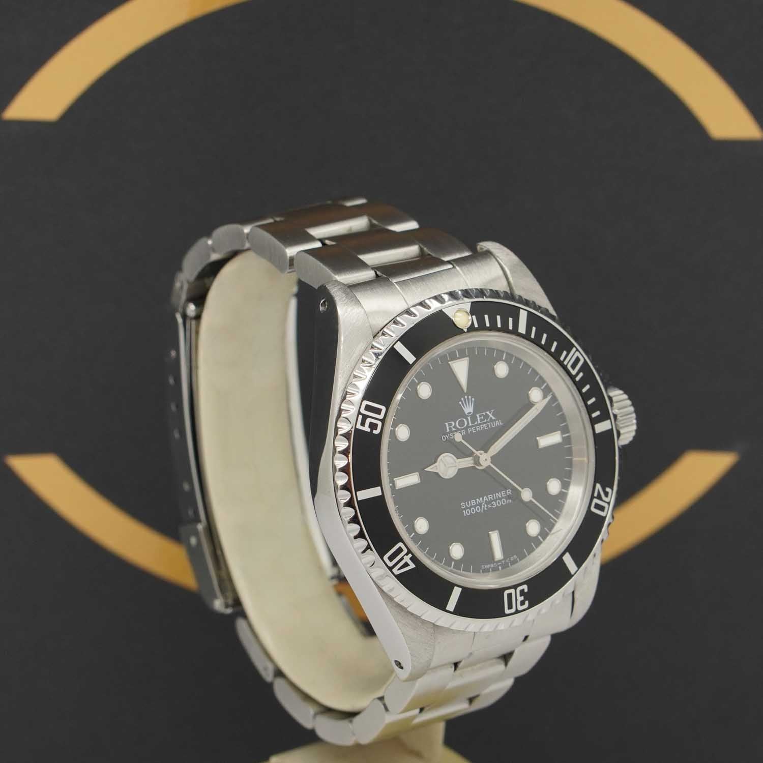 Rolex Submariner No Date 40 - 14060 - 1994 - LC100 Box & Papiere