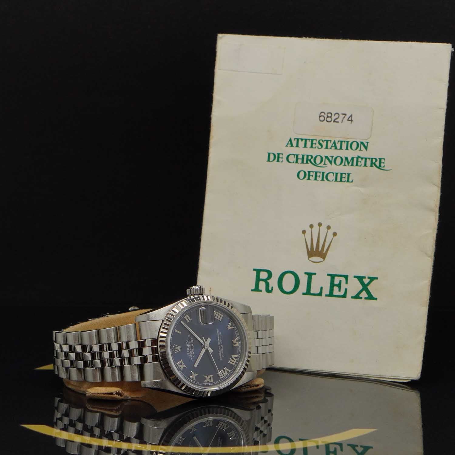 Rolex Datejust 31 - 68274 - 1997 - Rolex Box & Papiere