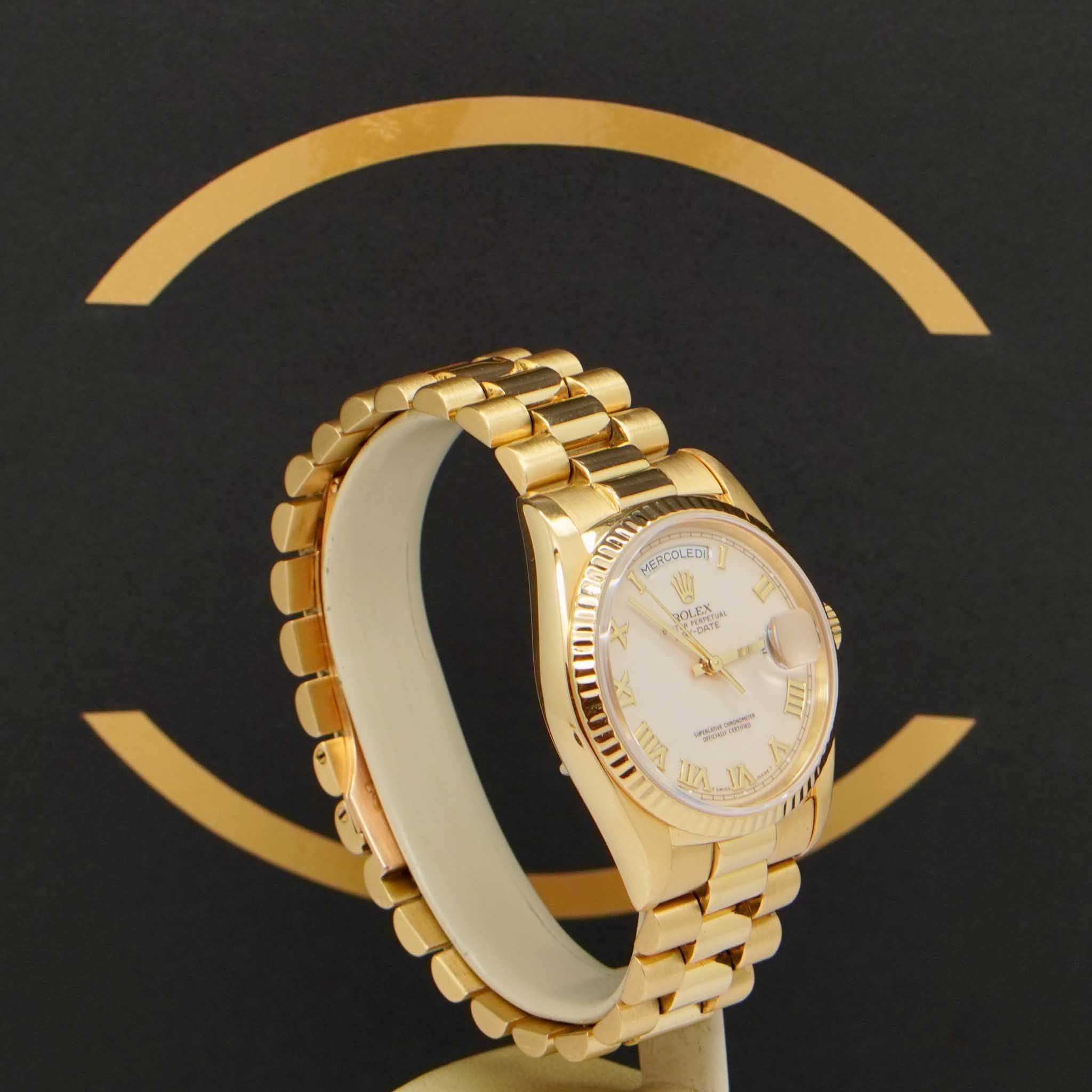 Rolex Day-Date 36 Ref: 18238 - aus 1992 - FULLSET - Swiss Papers