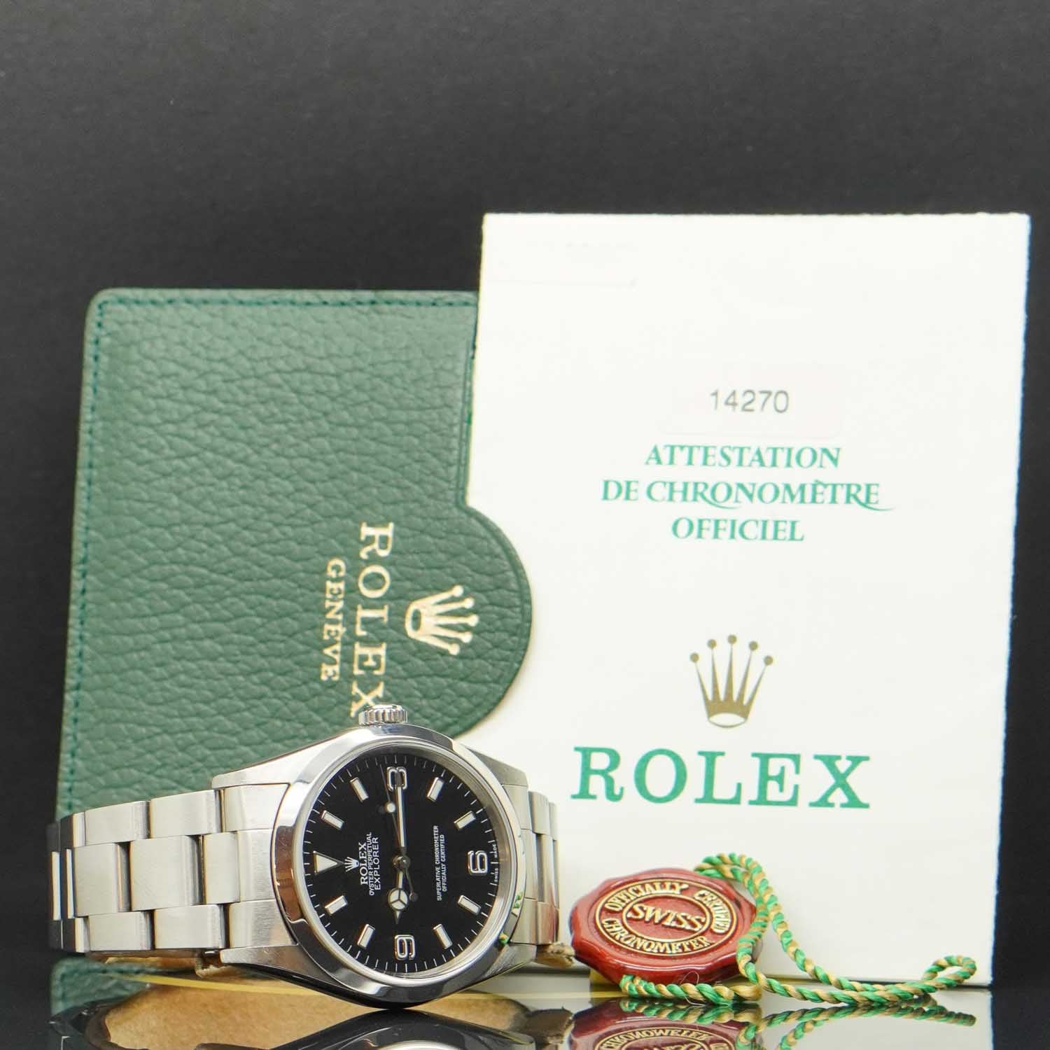 Rolex Explorer 36 - 14270 - 1999 - EU Fullset