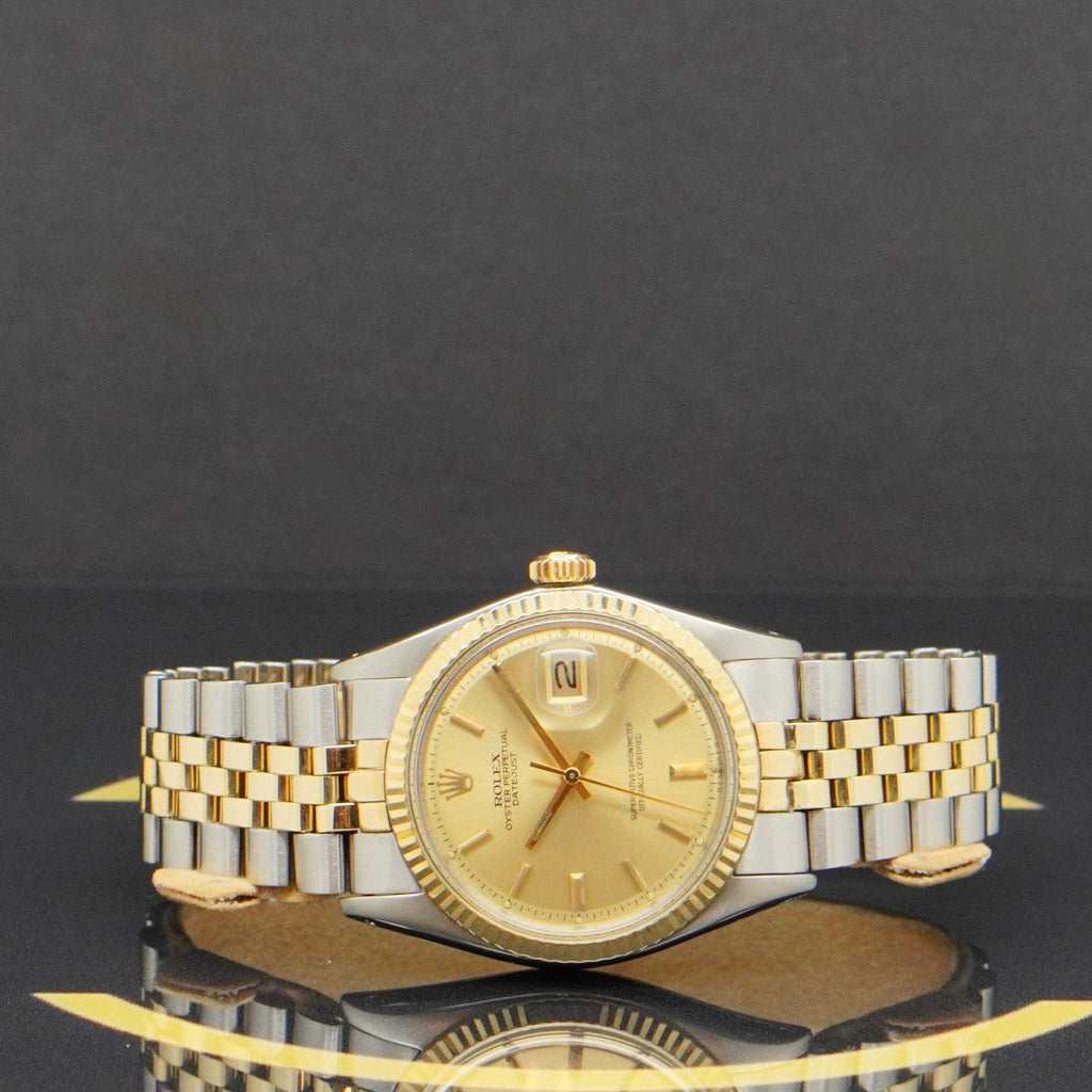 Rolex Datejust S/G - Ref: 1601 - aus 1973 - Fullset