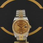 Rolex Datejust 36 S/G - 116233 - 2008 - Rolex Box & Karte
