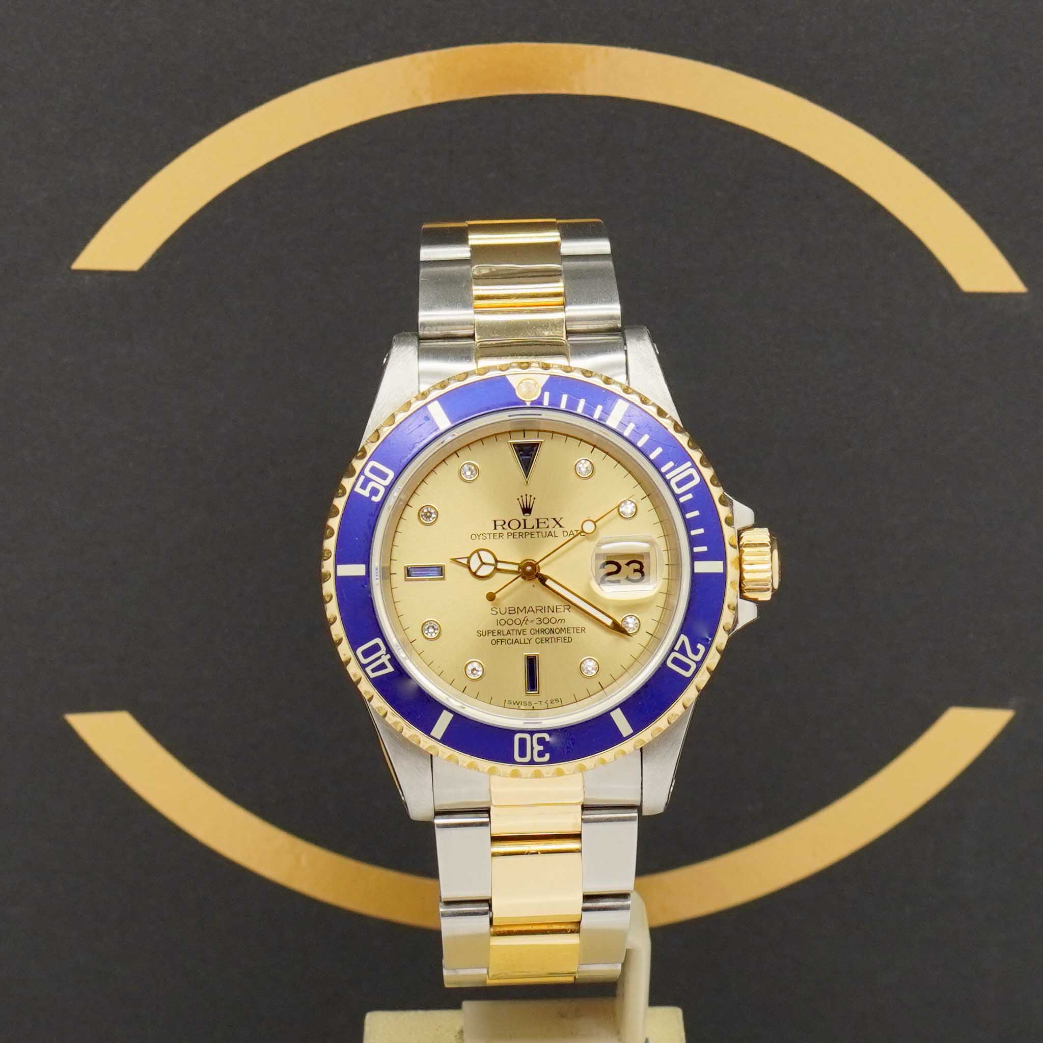 Rolex Submariner Date 40 S/G - 16613 - 1991 - Sultan Dial