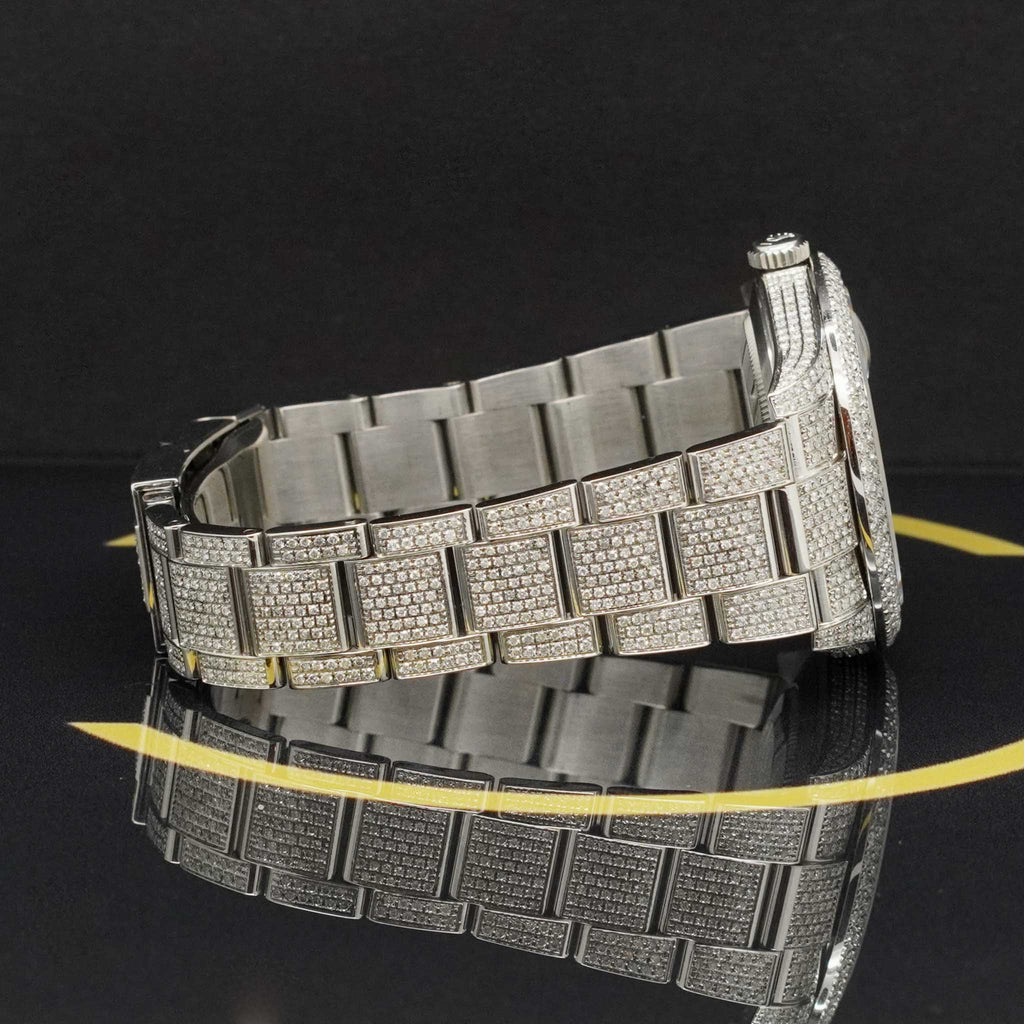 Rolex Datejust 41 Iced Out "Arabic" - 126300 - 2023 - NEU