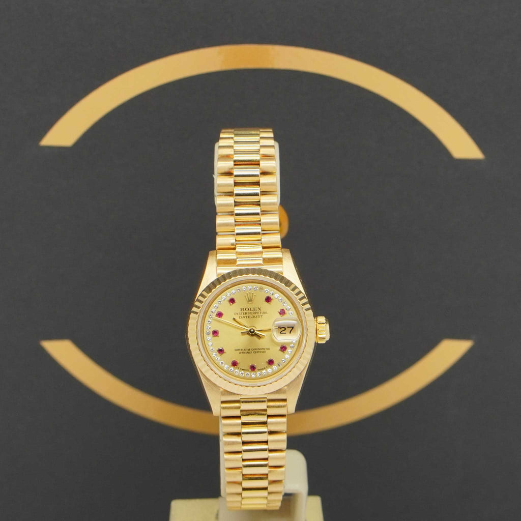 Rolex Lady Datejust Ruby - Ref: 69178 - aus 1984 - Rolex Box