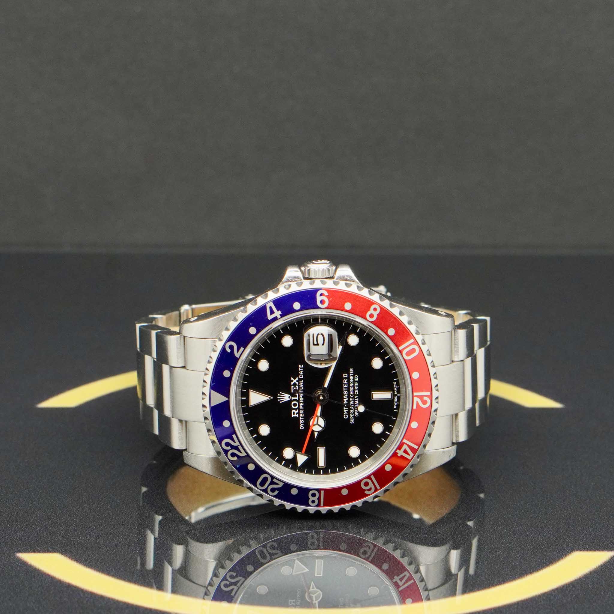 Rolex GMT Master II "Pepsi" - Ref: 16710 - aus 2003 - Fullset