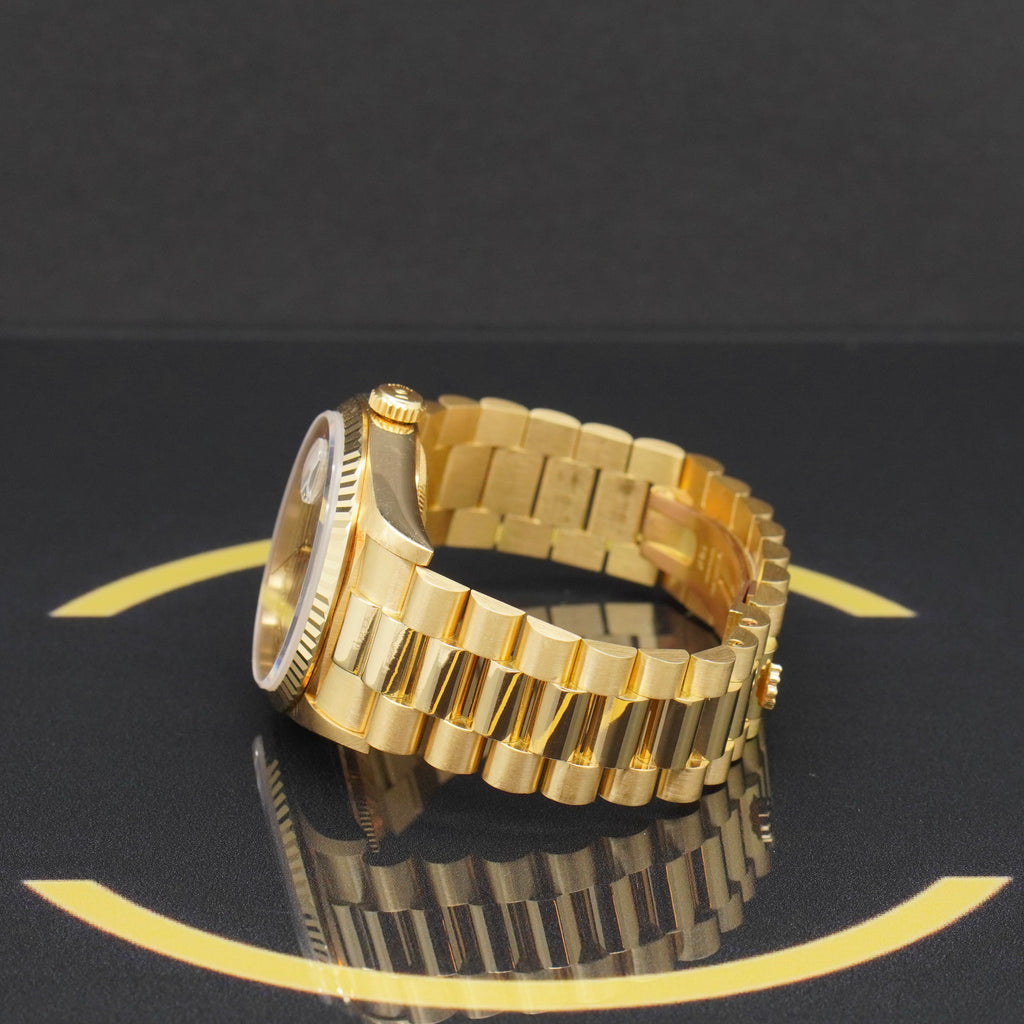 Rolex Day Date Dia - Ref: 18238 - aus 1991 - Rolex Box & Papiere