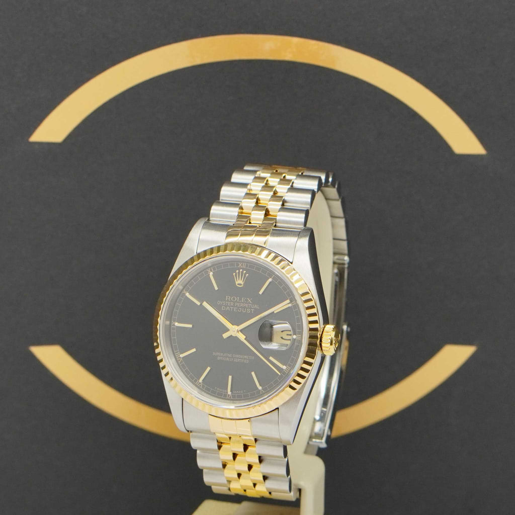 Rolex Datejust S/G - Ref: 16233 - aus 1995 - FULLSET