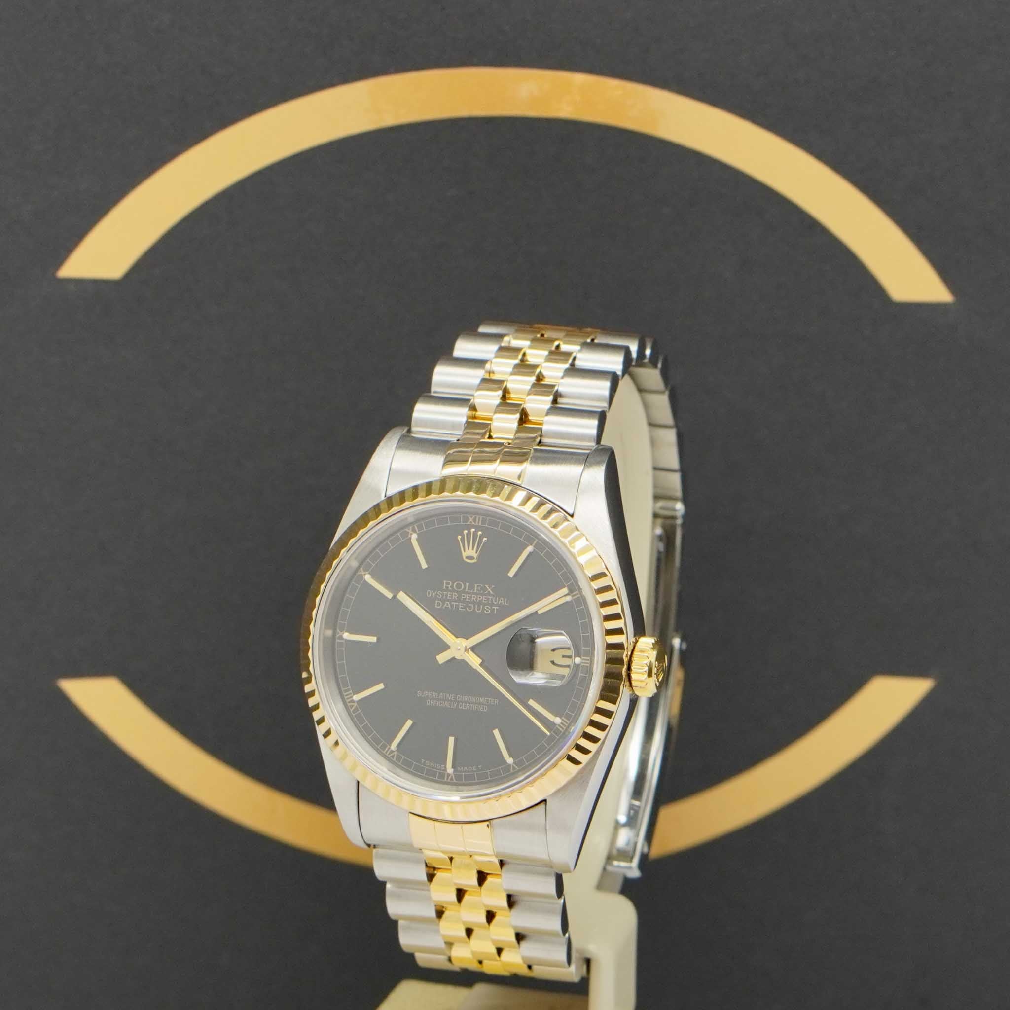 Rolex Datejust S/G - Ref: 16233 - aus 1995 - FULLSET
