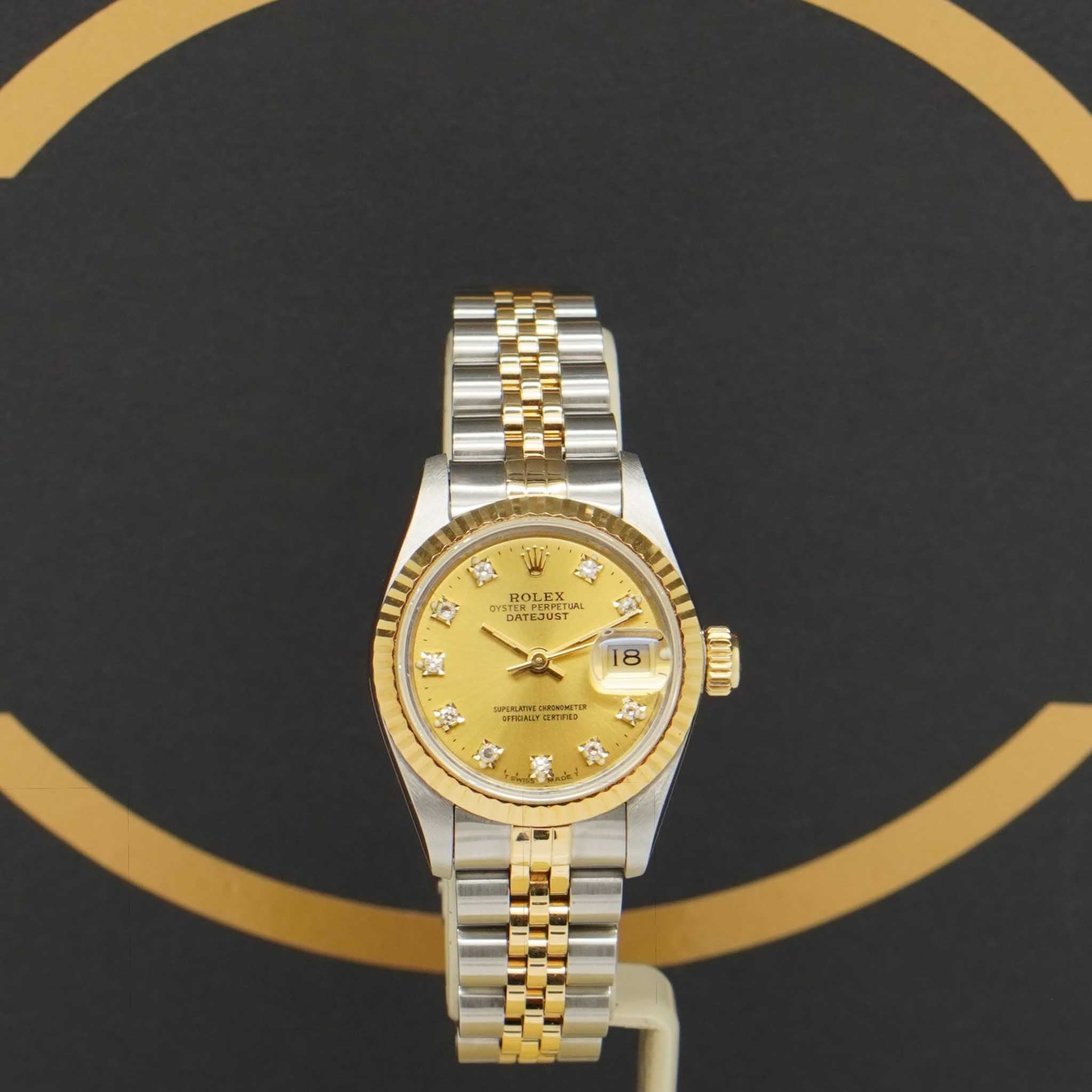 Rolex Lady Datejust 26 - Ref: 69173 - aus 1987 - Fullset