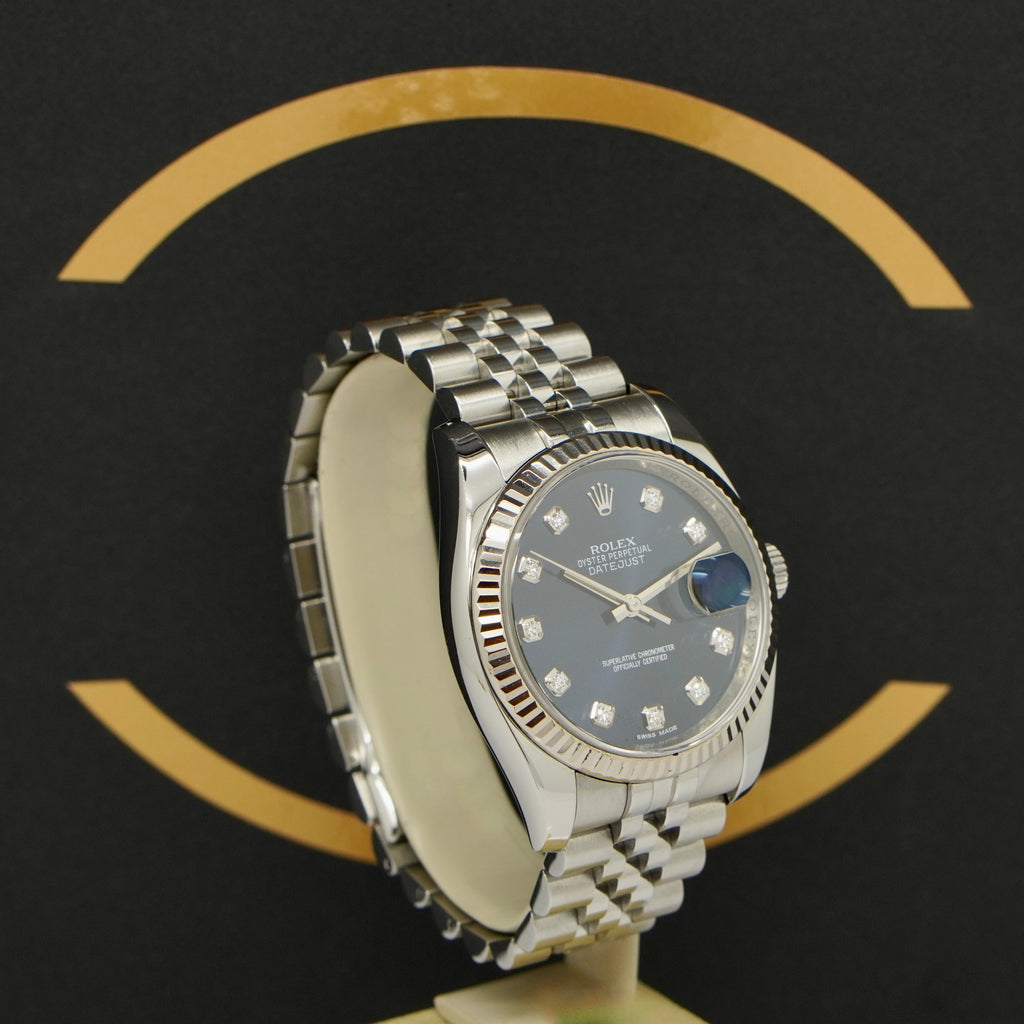 Rolex Datejust 36 Dia - Ref: 116234 - aus 2012 - LC 10 Fullset