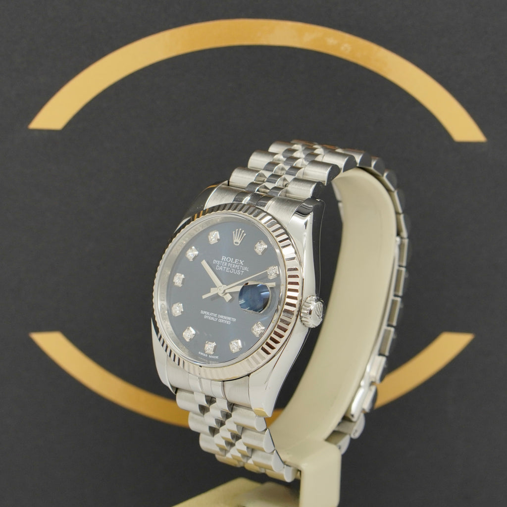 Rolex Datejust 36 Dia - Ref: 116234 - aus 2012 - LC 10 Fullset