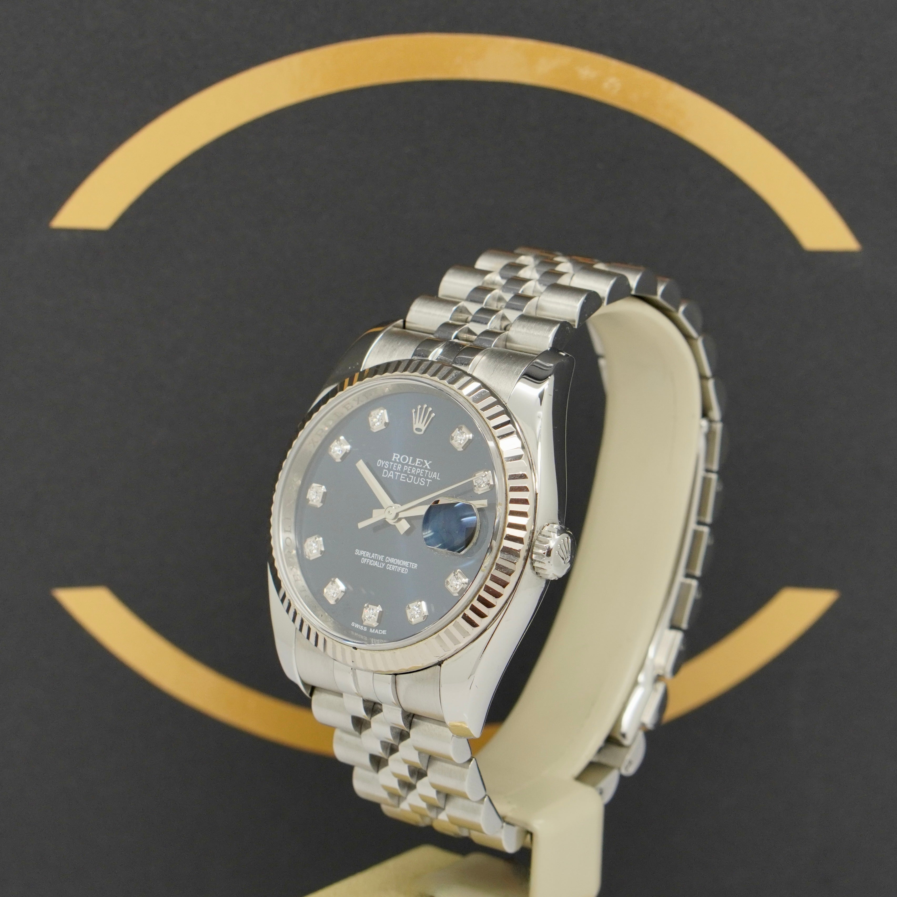 Rolex Datejust 36 Dia - Ref: 116234 - aus 2012 - LC 10 Fullset