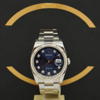 Rolex Datejust 36 Dia - Ref: 116234 - aus 2015 - LC 100 Fullset