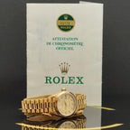 Rolex Lady Datejust Gold - Ref: 69178 - aus 1986 - Box & Papiere