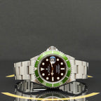 Rolex Submariner "Kermit" - Ref: 16610LV - aus 2007 - Rolex Box & Check