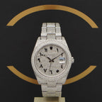 Rolex Datejust 41 Iced Out - Ref: 126300 - aus 2022 - NEU