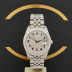 Rolex Datejust 41 Iced Out - Ref: 126300 - aus 2024 - NEU