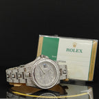 Rolex GMT-Master II Iced Out - 116710LN - aus 2018 - Box & Karte