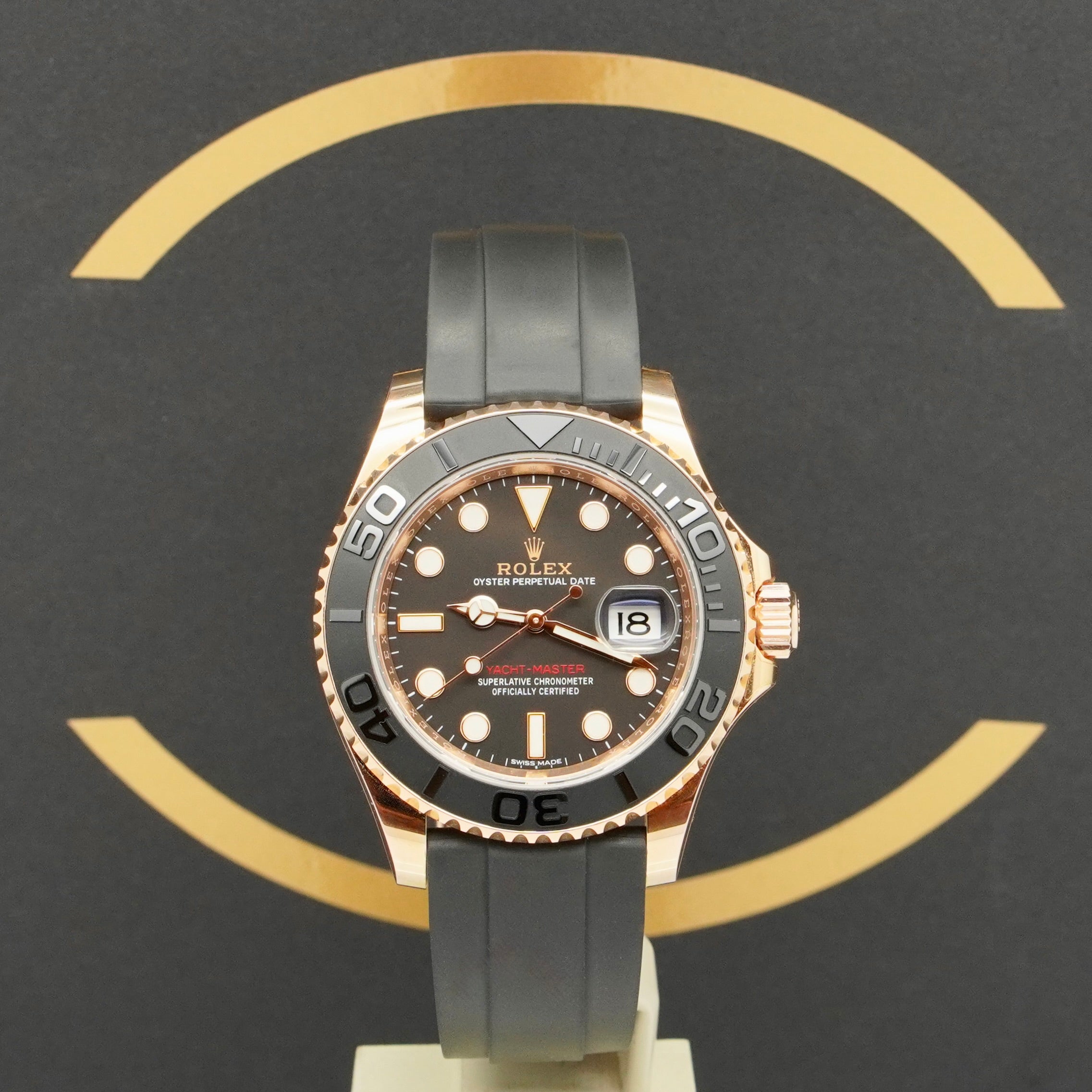 Rolex Yacht-Master Rosé 40 - Ref: 116655 - aus 2016 - EU Fullset