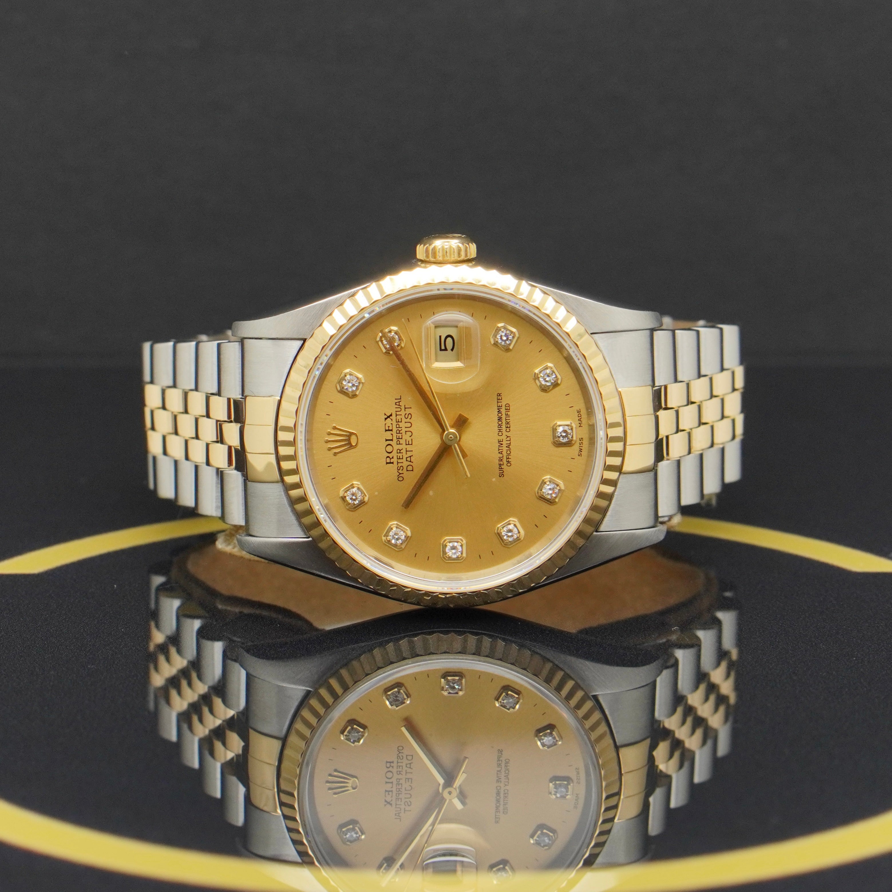 Rolex Datejust 36 S/G - 16233 - 1995 - Rolex Box