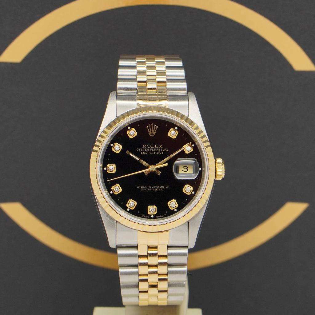 Rolex Datejust 36 S/G - 16233 - 1995 - Rolex Box & Papiere