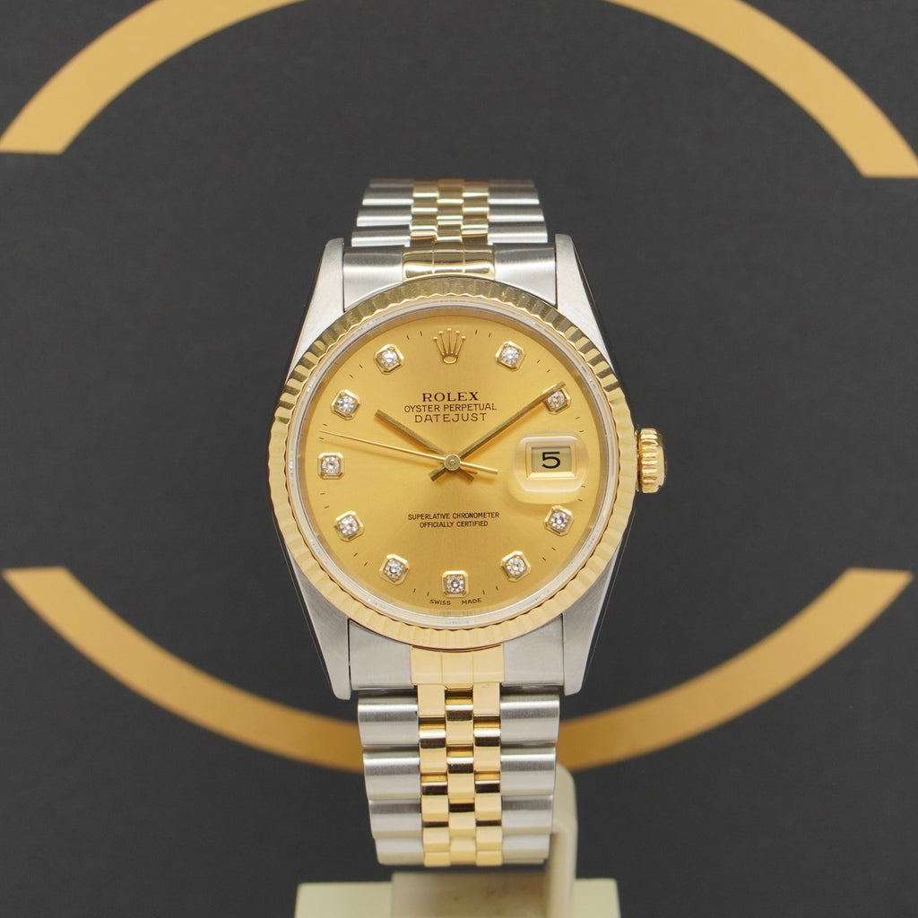 Rolex Datejust 36 S/G - 16233 - 1995 - Rolex Box