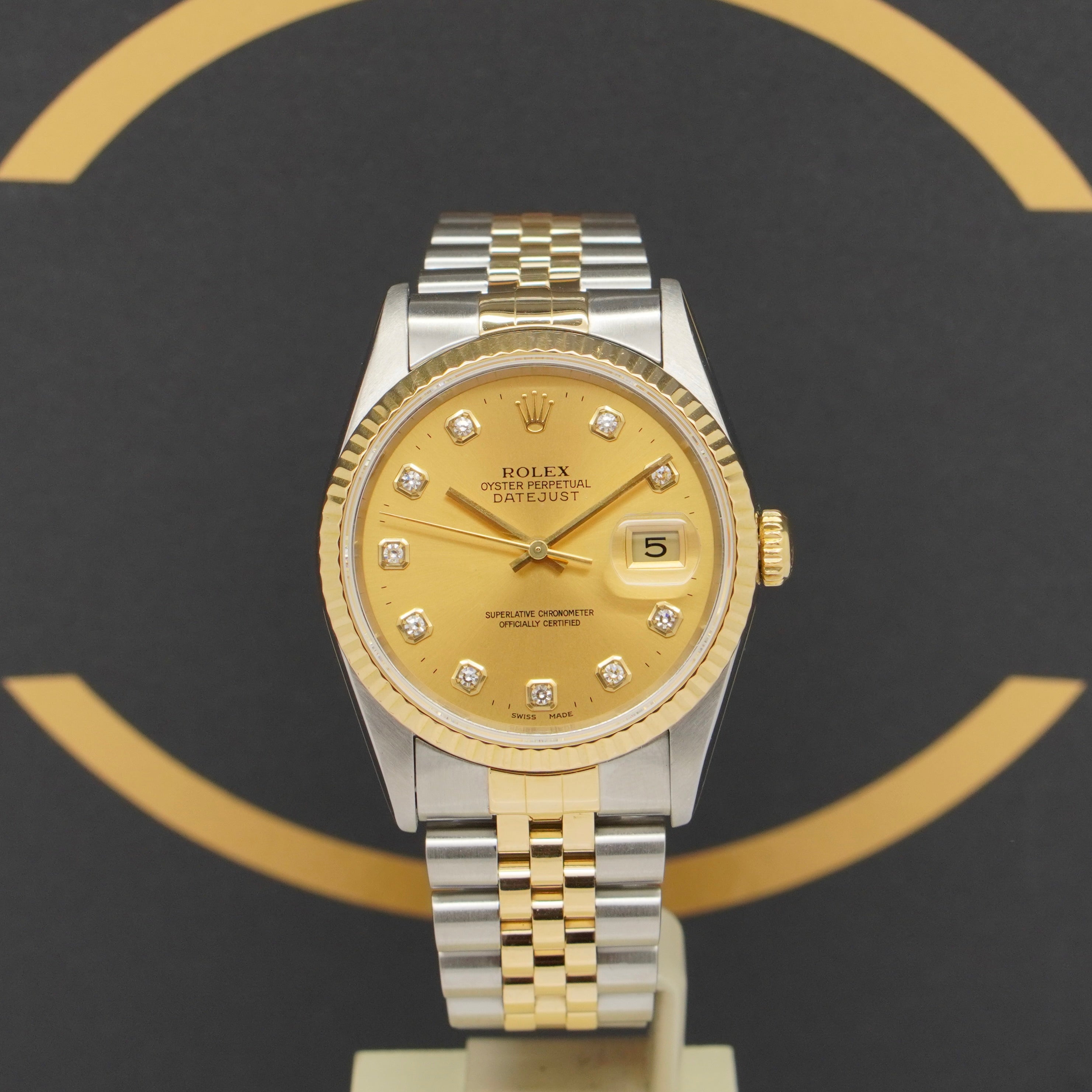 Rolex Datejust 36 S/G - 16233 - 1995 - Rolex Box