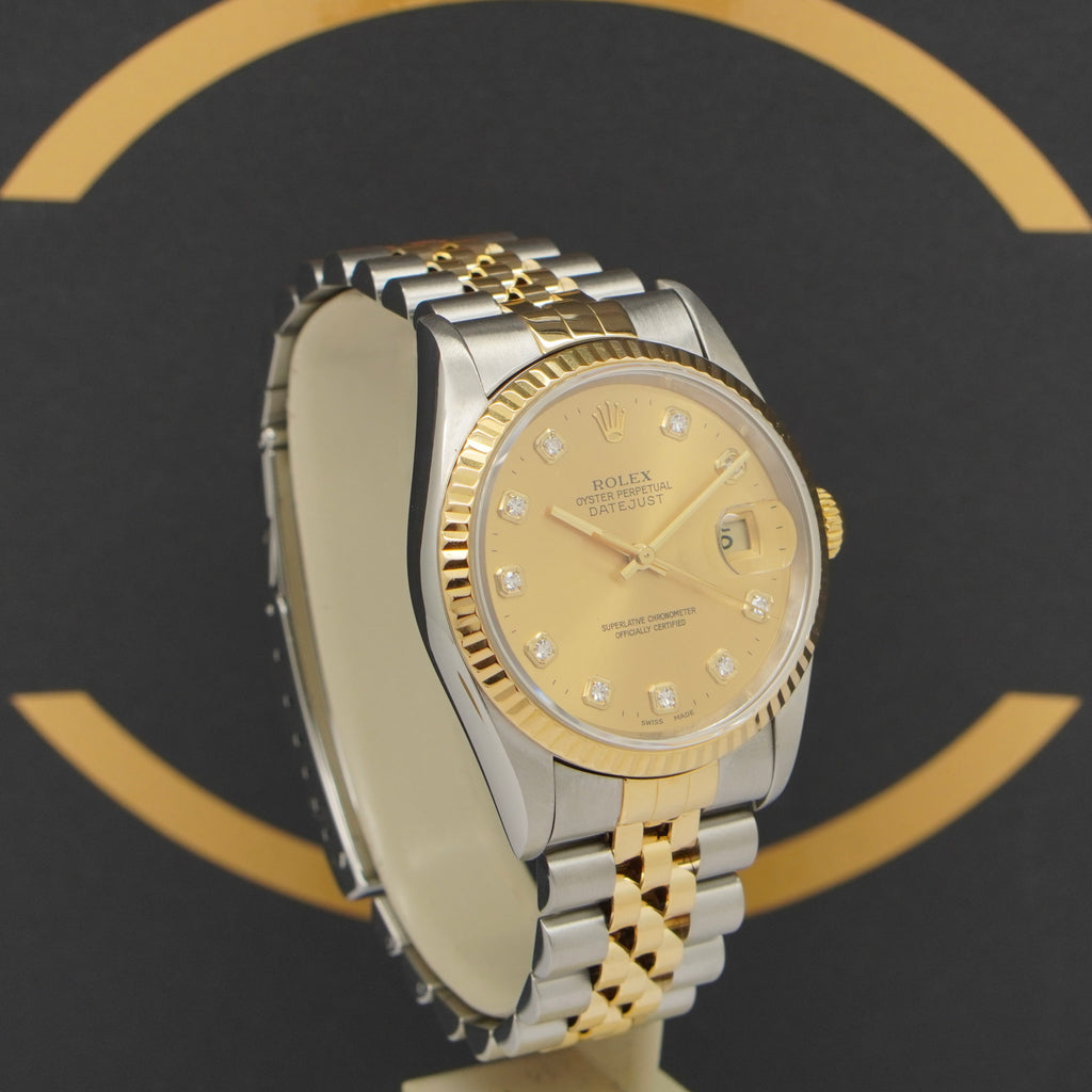 Rolex Datejust 36 S/G - 16233 - 1995 - Rolex Box