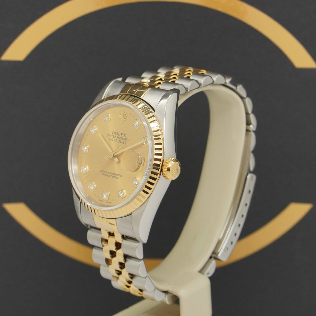 Rolex Datejust 36 S/G - 16233 - 1995 - Rolex Box