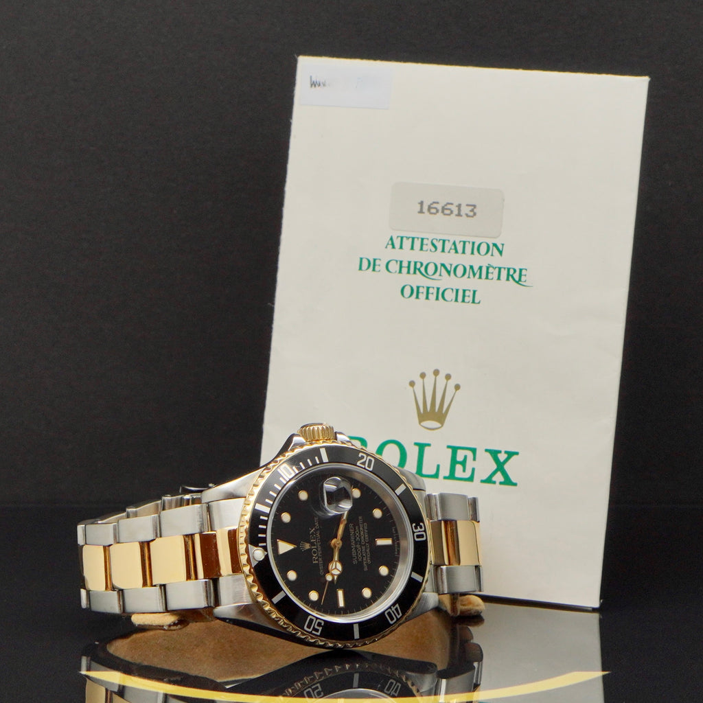 Rolex Submariner Date S/G - Ref: 16613 - aus 1995 - Fullset