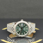 Rolex Datejust 41 Mint Green - Ref: 126334 - aus 2022 - Fullset