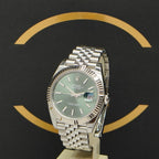 Rolex Datejust 41 Mint Green - Ref: 126334 - aus 2022 - Fullset