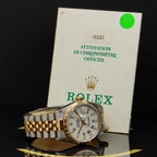 Rolex Datejust 36 S/G - Ref: 16233 - aus 1996 - Rolex Box & Papiere