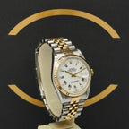 Rolex Datejust 36 S/G - Ref: 16233 - aus 1996 - Rolex Box & Papiere
