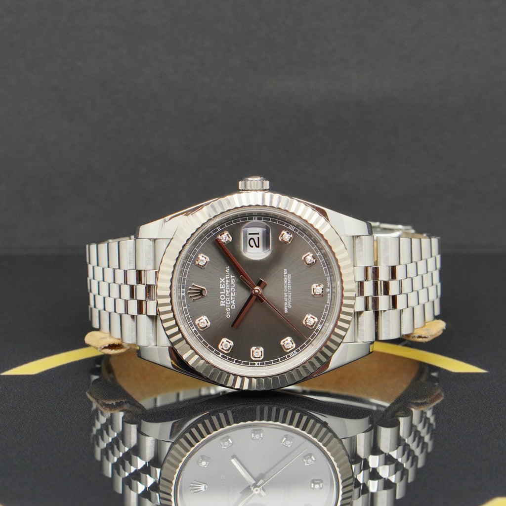 Rolex Datejust 41 Dia - Ref: 126334 - aus 2020 - Fullset