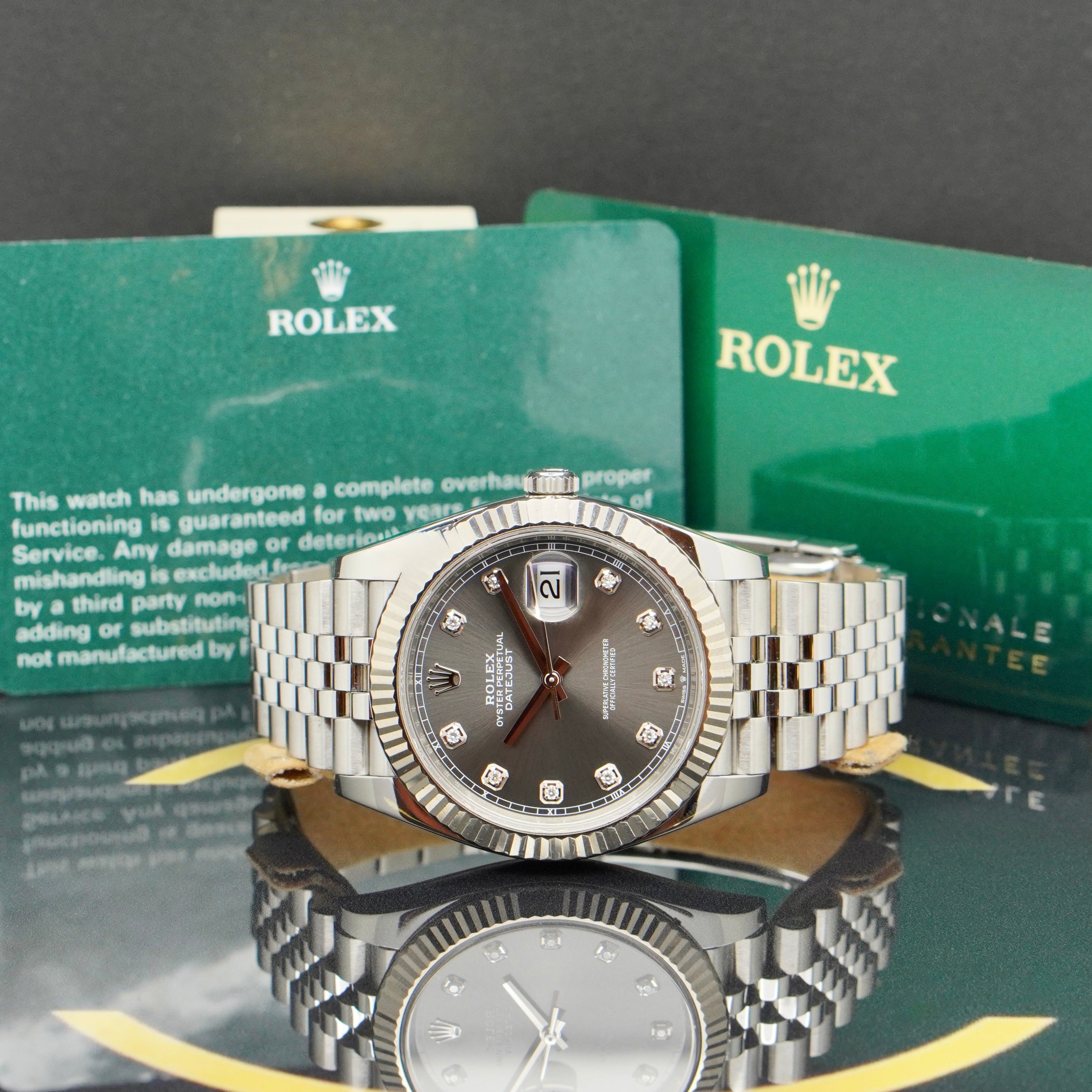 Rolex Datejust 41 Dia - Ref: 126334 - aus 2020 - Fullset