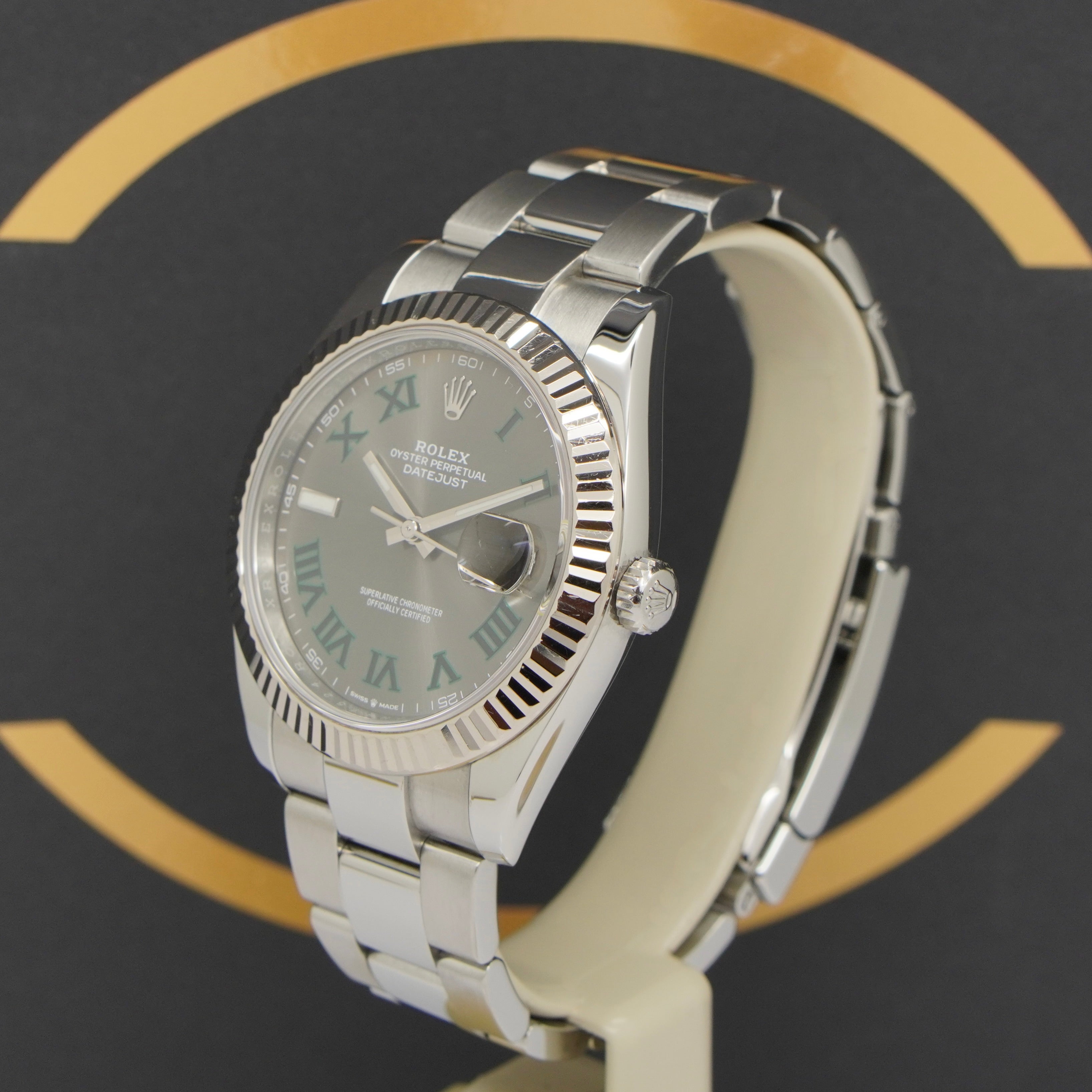 Rolex Datejust 41 "Wimbledon" - Ref: 126334 - aus 2020 - Fullset