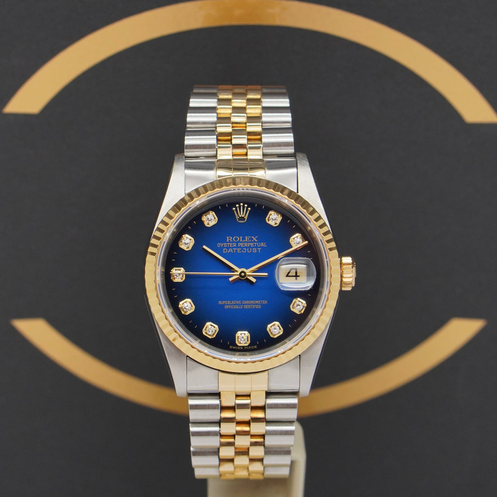 Rolex Datejust 36 S/G - 16233 - 1997 - Rolex Box
