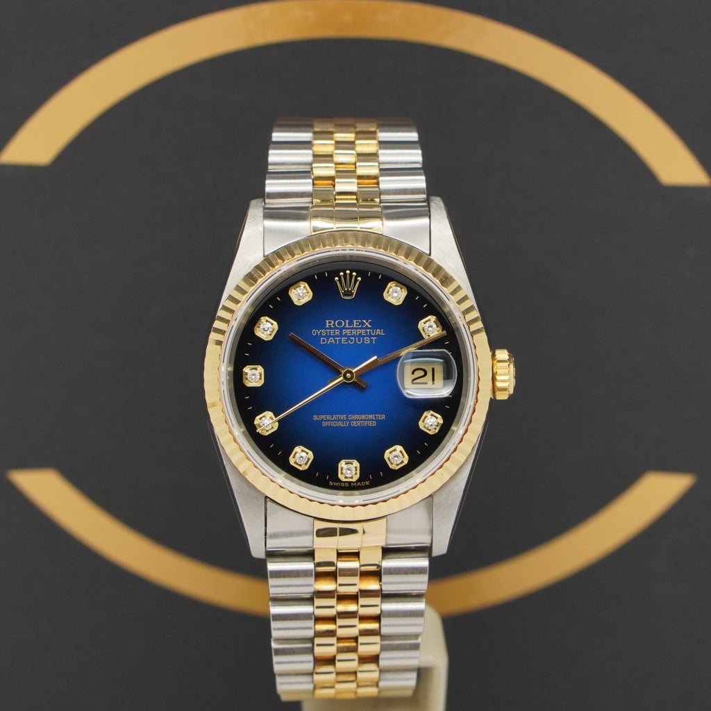 Rolex Datejust 36 S/G - 16233 - 1996 - Rolex Box