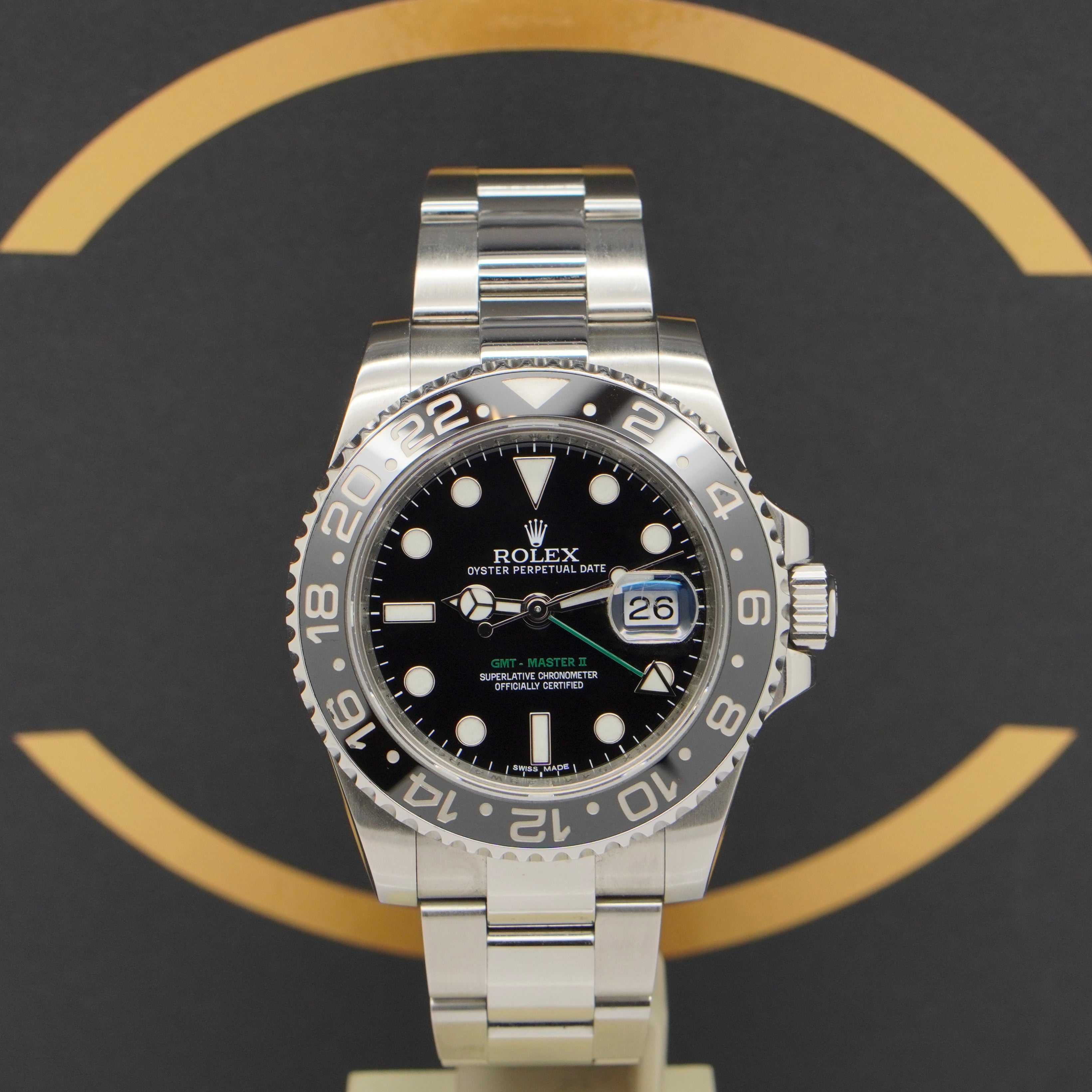 Rolex GMT Master II - Ref: 116710LN - aus 2013 - LC100 - FULLSET